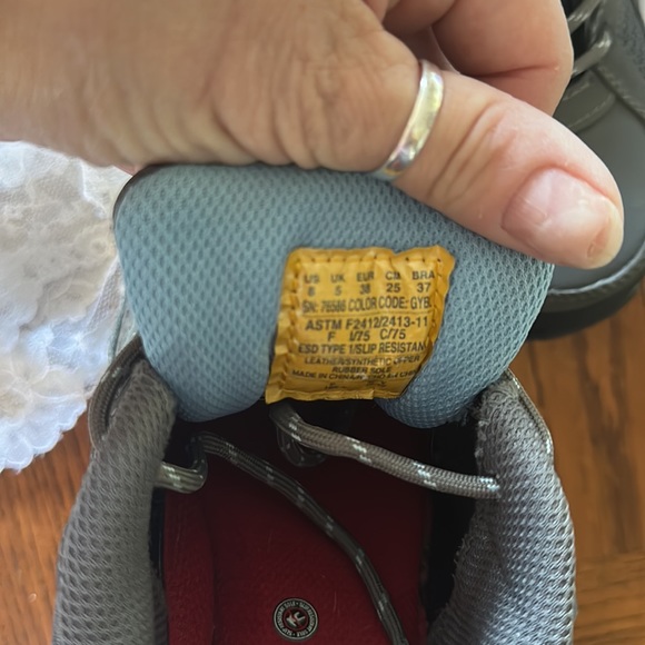 Sketchers EUC lightweight safety toe women’s shoes sz 8 - Picture 8 of 8